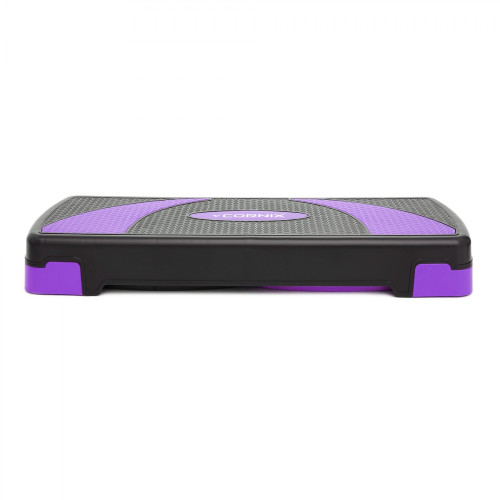 Степ платформа  3-ступенчатая Cornix XR-0183 Black/Purple - фото №2